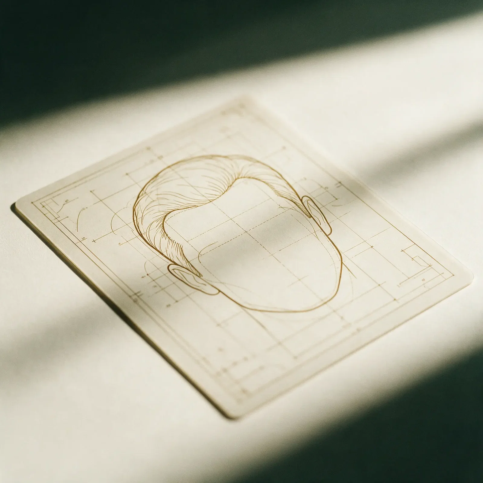 Hairline design template