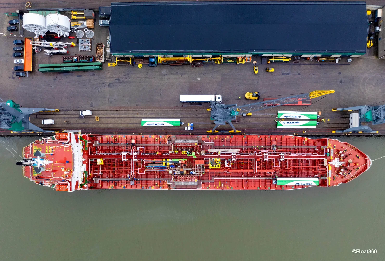 Berth operations — terminal handling and vessel turnaround govern the demurrage exposure on every parcel