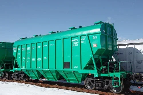 19-9741/MБ — yandan boşaltmalı kapalı hopper