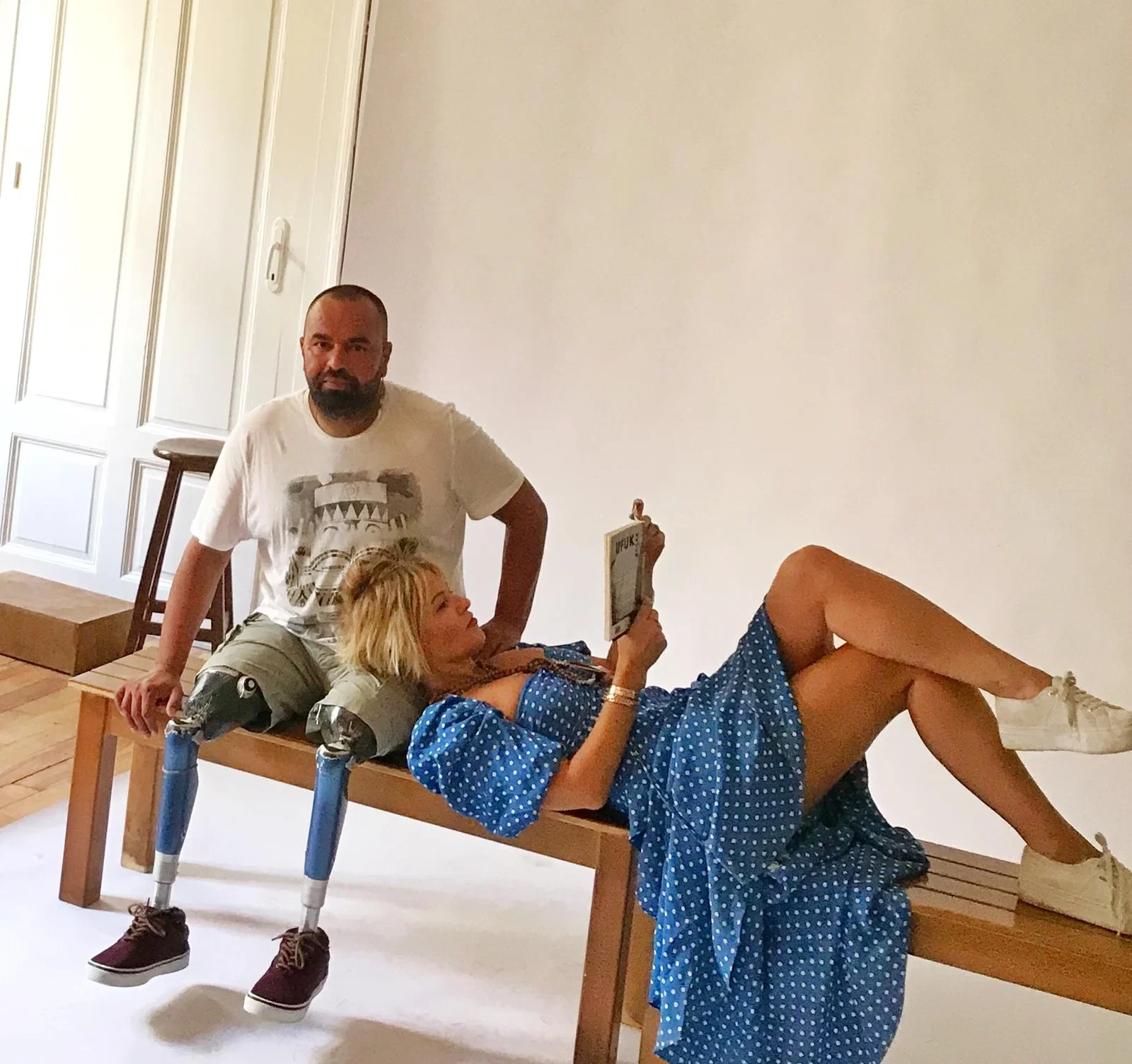 Ufuk Koçak katılımcılarla anı